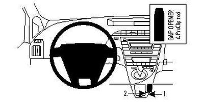 Toyota Prius 10-15, Vinklad