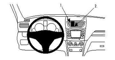 Suzuki Swift 11-15, Centrerad