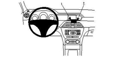 Mercedes Benz C-Klass 11-14, Centrerad
