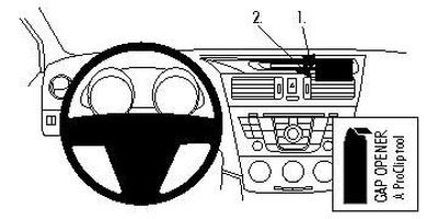 Mazda 5 11-15, Centrerad