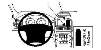 Volvo XC60 09-15, Centrerad, Hög, Höger