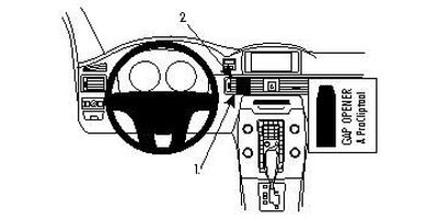 Volvo V70 12-15, Center, Träpanel