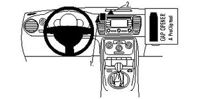 Volkswagen Beetle 12-15, Centrerad