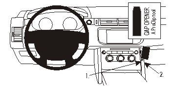 Brodit ProClip, Land Rover Range Rover Sport 14-22