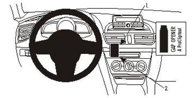 ProClip Monteringsbygel Mazda 3 14-15, Centrerad