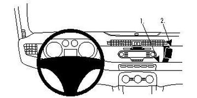 ProClip Monteringsbygel Alfa Romeo Giulietta 10-15