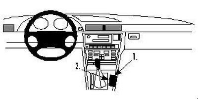 ProClip Monteringsbygel BMW 728-750 E38 94-01