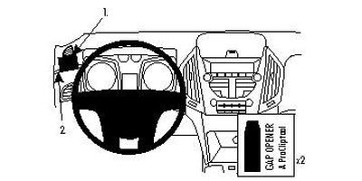 ProClip Monteringsbygel Chevrolet Equinox 10-15