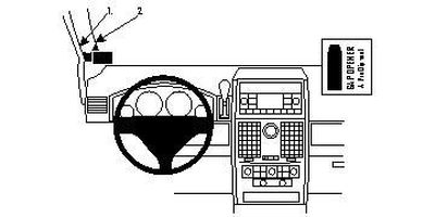 ProClip Monteringsbygel Chrysler Voyager 08-11