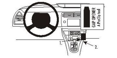 ProClip Monteringsbygel Citroen C4 05-10