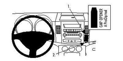 ProClip Monteringsbygel Citroen C-Crosser 07-13