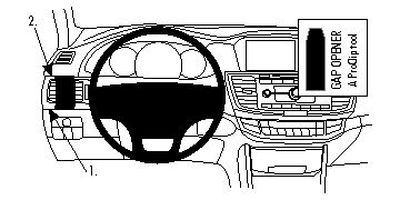 ProClip Monteringsbygel Honda Accord/Accord Coupé 13-15