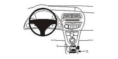 ProClip Monteringsbygel Honda Civic 06-11