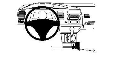 ProClip Monteringsbygel Honda Civic Hybrid 06-11