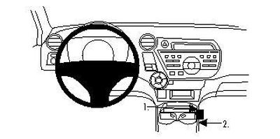 ProClip Monteringsbygel Honda Insight 09-15