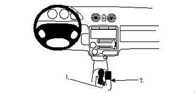 ProClip Monteringsbygel Hyundai Atoz 98-09