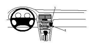 ProClip Monteringsbygel Lexus ES Serie 97-01
