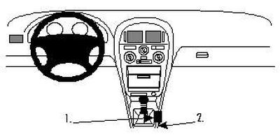 ProClip Monteringsbygel Mitsubishi Carisma 96-98