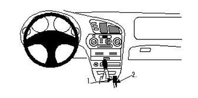 ProClip Monteringsbygel Mitsubishi Colt 96-04/Lancer 96-03