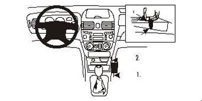 ProClip Monteringsbygel Nissan Almera 00-02