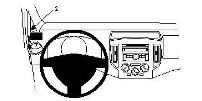 ProClip Monteringsbygel Nissan NV200 10-14