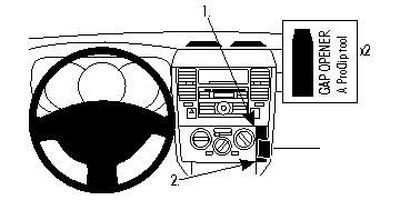 ProClip Monteringsbygel Nissan Tiida/Tiida Latio 07-11