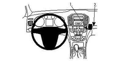 ProClip Monteringsbygel Opel Insignia 09-15