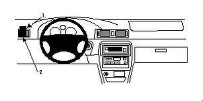 ProClip Monteringsbygel Toyota Camry 97-01