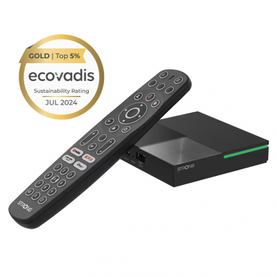 Strong LEAP-S3 PRO, mediasoitin Google TV:llä