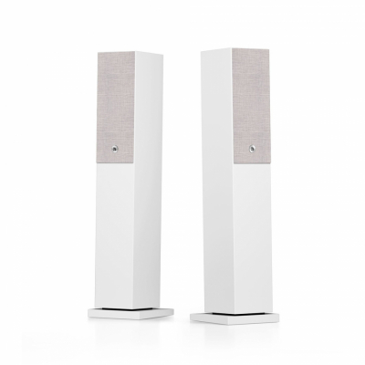 Audio Pro A38 W aktiiviset lattiaäänikaiuttimet Wi-Fi:llä, valkoinen