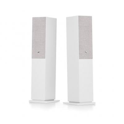 Audio Pro A48 W aktiivikaiuttimet HDMI:llä, valkoinen pari