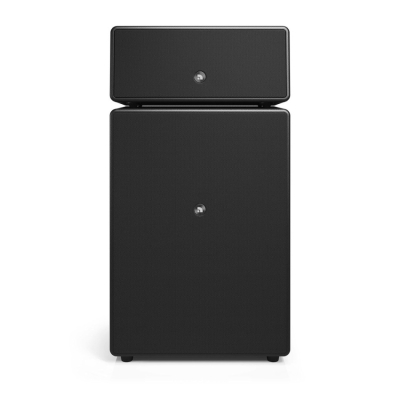 Audio Pro Drumfire II W Wi-Fi-kaiutin Google Cast & AirPlay 2:lla, musta