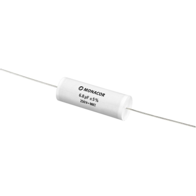 Monacor MKTA-68 MKT-kalvokondensaattori, 6.8 µF, 250 V