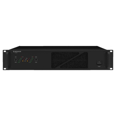 Monacor PA-2240, 2x240W 100V PA-förstärkare
