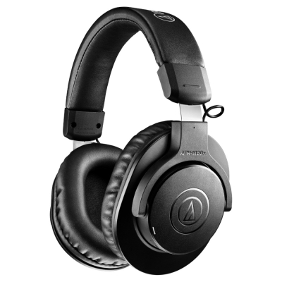 Audio Technica ATH-M20xBT, langattomat over-ear-kuulokkeet, musta