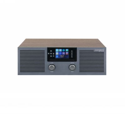Tangent Radio Fem allt-i-ett-system med Bluetooth, DAB+ & mer, valnöt