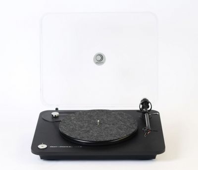 Elipson Chroma 200 skivspelare med RIAA-steg och Bluetooth, svart