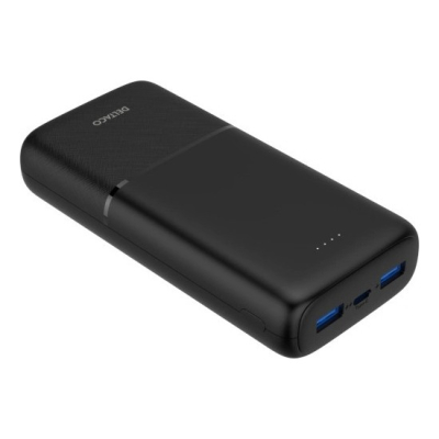 Deltaco PB-C1008 varavirtalähde 20 000 mAh, 20 W PD, musta