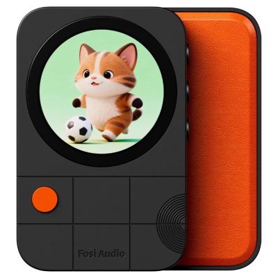 Fosi Audio MD3 kannettava magneettinen DAC-/kuulokevahvistin, musta