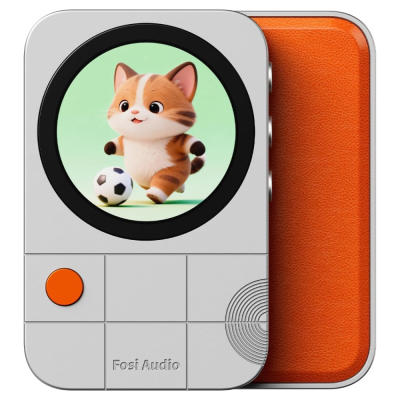 Fosi Audio MD3 kannettava magneettinen DAC/kuulokevahvistin, hopea