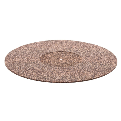 Analogis Mat One korkki-kumiseoslevysoitinmatto, ruskea