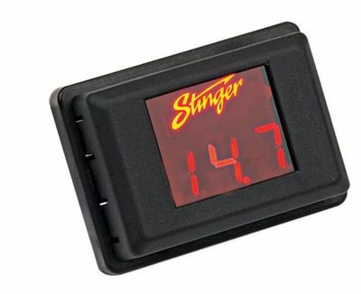 Stinger universal voltmätare, röd display