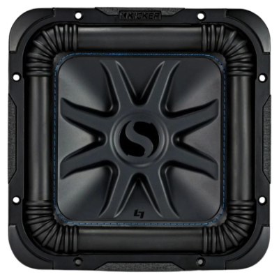 Kicker Solo-Baric L7S102, nelikulmainen 10 tuuman bassoelementti, 2x2 ohmia