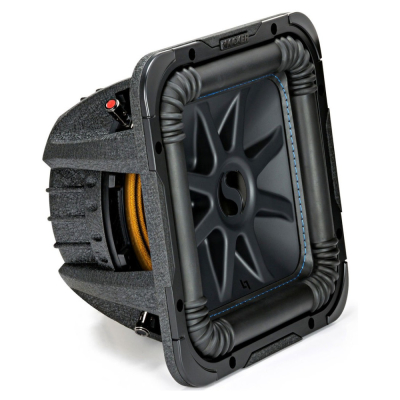 Kicker Solo-Baric L7S152, neliönmuotoinen 15 tuuman subwoofer, 2x2 ohmia
