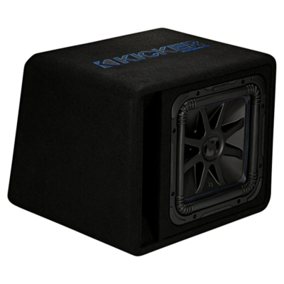 Kicker Solo-Baric VL7S122, refleksikotelo 12 tuuman bassokaiuttimella, 2 ohm