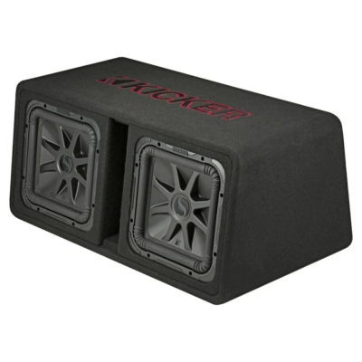 Kicker Solo-Baric DL7R122, refleksikotelo 2 x 12 tuumaa, 2 ohmia