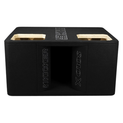 Kicker SoloX DUL7X12, tyhjä bassokotelo