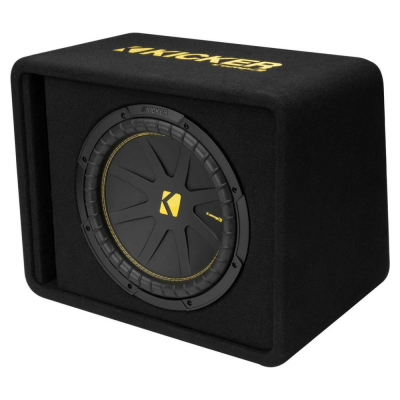 Kicker CompC VCWC122, refleksikoteloitu 1x12 tuuman subwooferkotelo, 2 ohmia