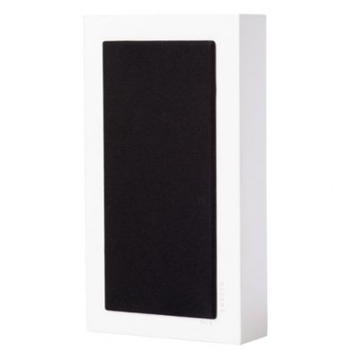 DLS Flatbox Midi seinälle asennettava kaiutin matta-valkoisena, kappale