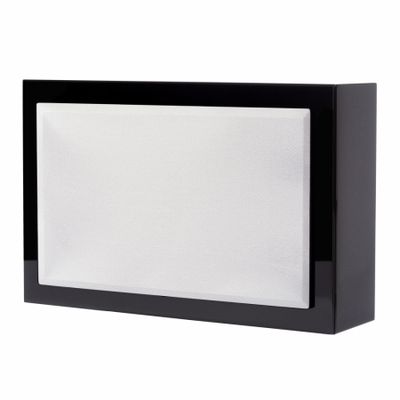 DLS Flatsub 8.2 seinälle ripustettava aktiivinen subwoofer, pianomusta